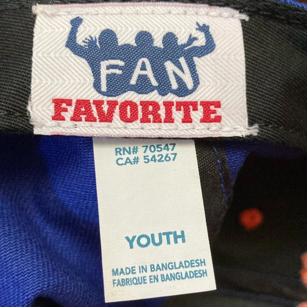 Fan Favorite MLB New York Mets Youth Team Logo, Adjustable Snapback NWT